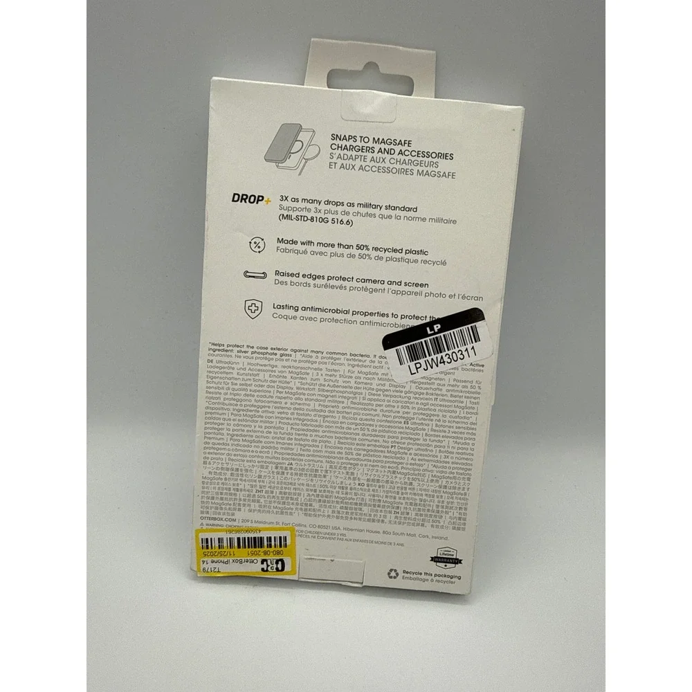 OtterBox Symmetry iPhone 14 Pro Max Black New MagSafe Ultra-Slim Case